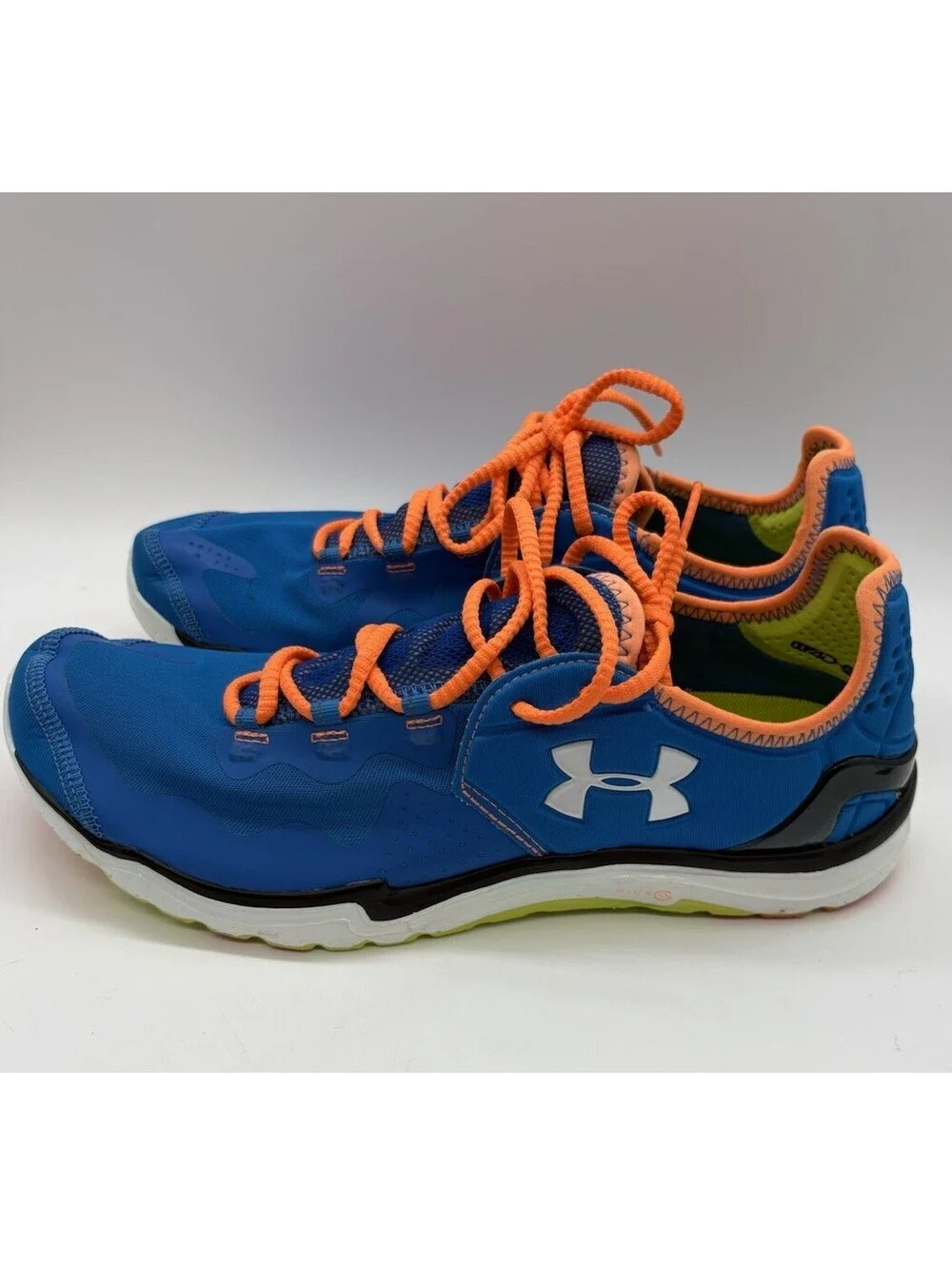 Under Armour Charge RC Running Shoes Mens Size 10 Blue Orange